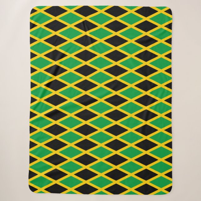 Jamaica Sherpa Blanket (Front)