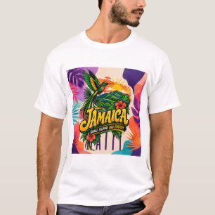 Jamaica Small Island Big Energy Caribbean T-Shirt