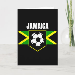 Jamaica Soccer Futbol Kid  Card