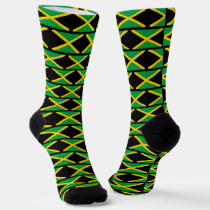 Jamaica Socks, patriotic Jamaican Flag fashion Socks
