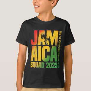 Jamaica Squad 2025 Graduation Trip Family Vacation T-Shirt