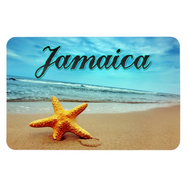 Jamaica starfish magnet (Horizontal)