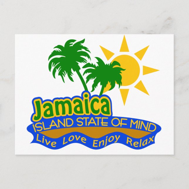 Jamaica State of Mind postcard (Front)
