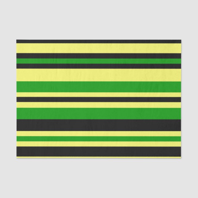 Jamaica Stripes Tissue Paper (Front)