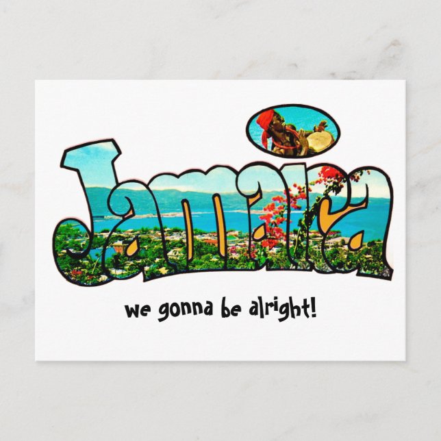 Jamaica Strong Postcard (Front)