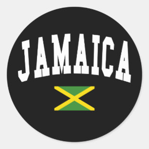 Jamaica Style Classic Round Sticker