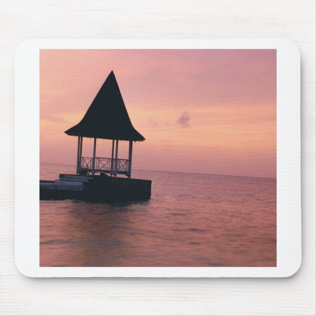 Jamaica Sunset Mouse Pad (Front)