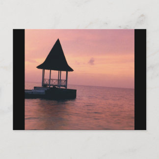 Jamaica Sunset Postcard