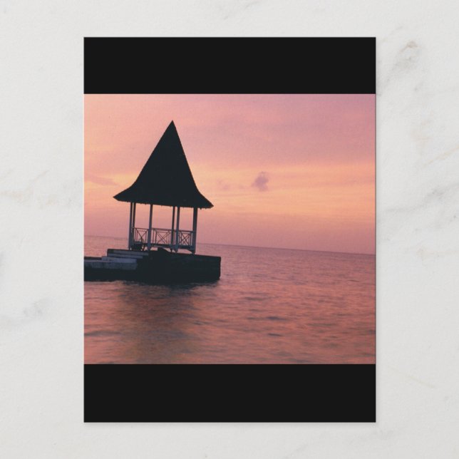 Jamaica Sunset Postcard (Front)