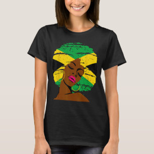 Jamaica T For Women Jamaica Souvenir Jamaica Flag T-Shirt