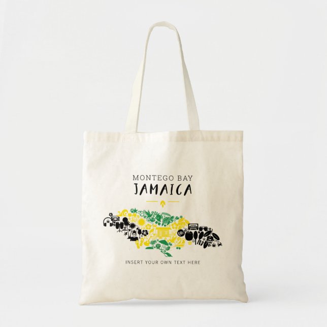 Jamaica Tote (Personalized | Add your own text) (Front)
