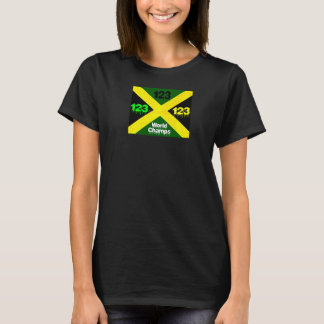 Jamaica Track And Field 123 T-Shirt