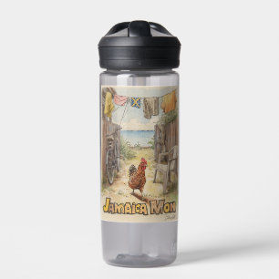 Jamaica tropical charm water bottle