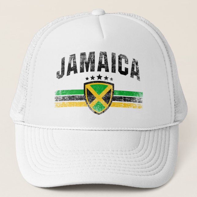 Jamaica Trucker Hat (Front)