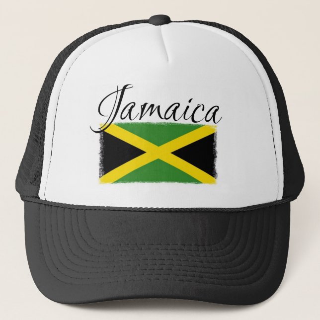 Jamaica Trucker Hat (Front)