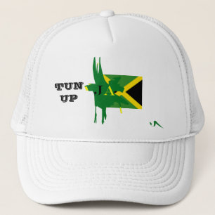 Jamaica TUN UP White Mesh Hat