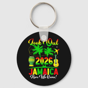 Jamaica Vacation 2026 Here Come Matching Birthday Keychain