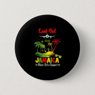 Jamaica Vacation 2026 Matching Jamaican Group Birt 2 Inch Round Button