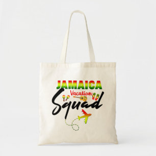 Jamaica Vacation Squad Group Matching Reggae  Tote Bag