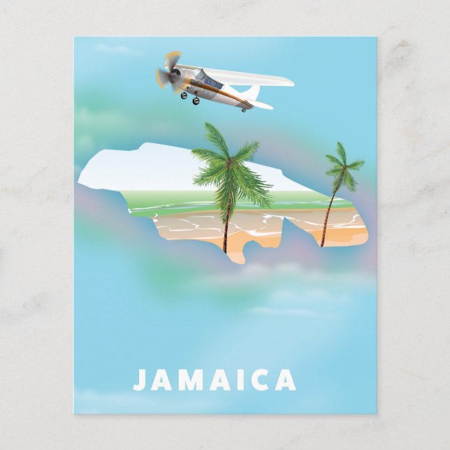 Jamaica Vintage travel poster (Front)