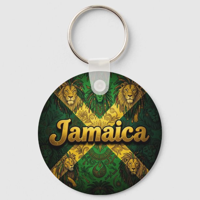 Jamaica ya mon keychain (Front)