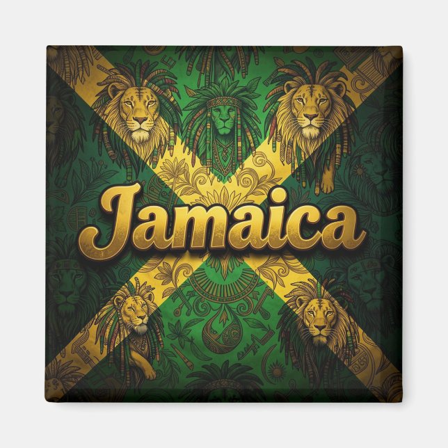 Jamaica ya mon magnet (Front)