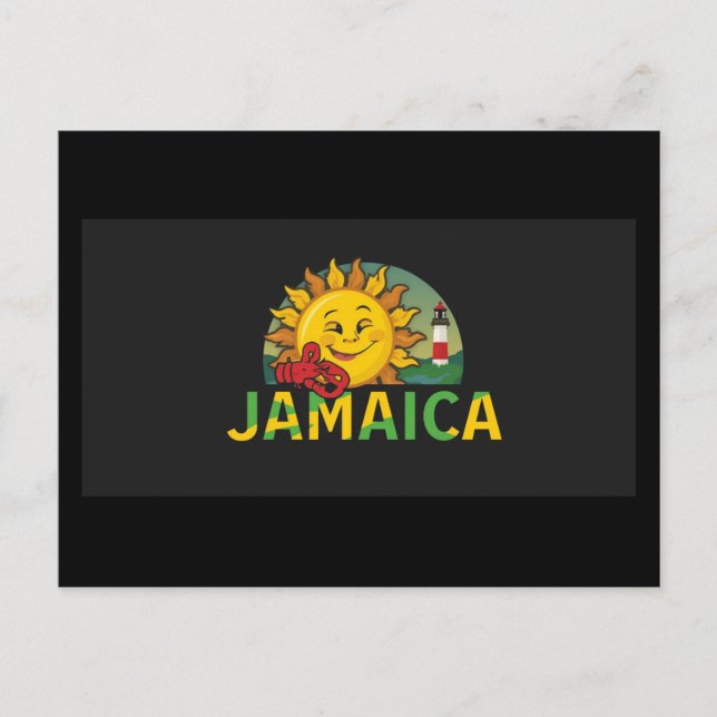Jamaica ya mon  postcard (Front)