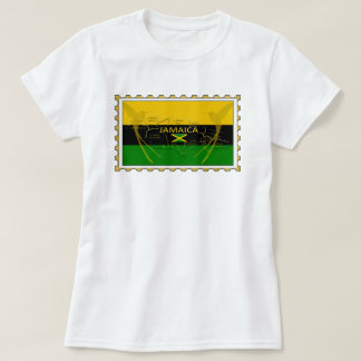 Jamaïcaine Couleurs Humming Birds Stamp T-Shirt