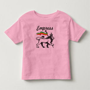 Jamaican Baby Clothes - Little Girl Dress: Empress Toddler T-shirt