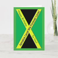 Jamaican Birthday Card