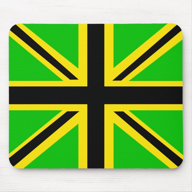 Jamaican British Flag Mousepad (Front)