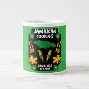 Jamaican Cooking Foodie Gifts Large Coffee Mug