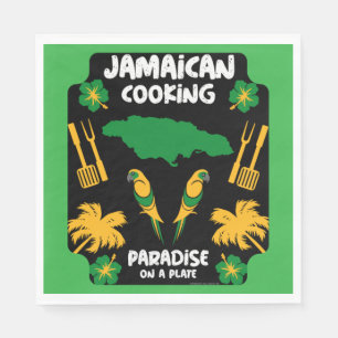 Jamaican Cooking Foodie Gifts   Napkin