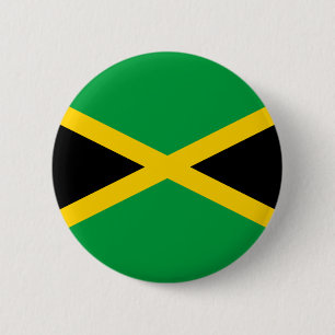 Jamaican Flag 2 Inch Round Button