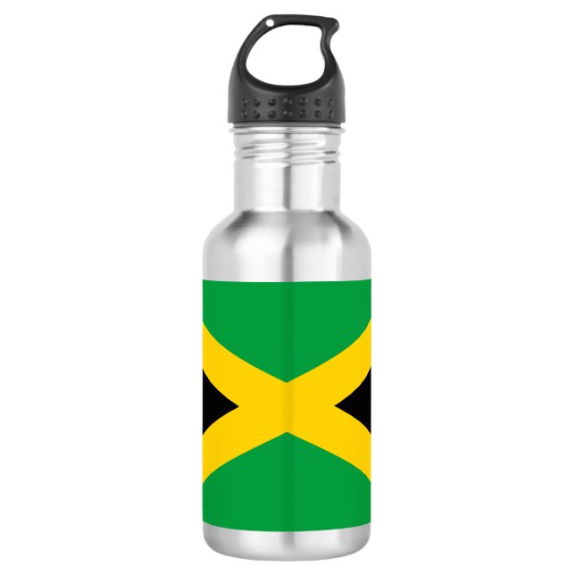 Jamaican Flag 532 Ml Water Bottle (Front)
