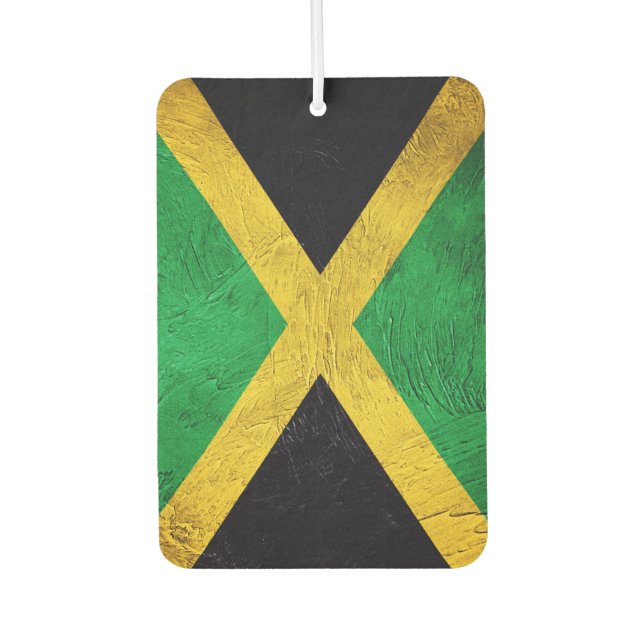 Jamaican Flag Air Freshener (Front)