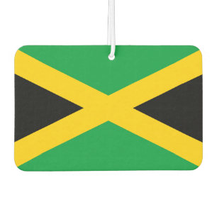 Jamaican flag air freshener