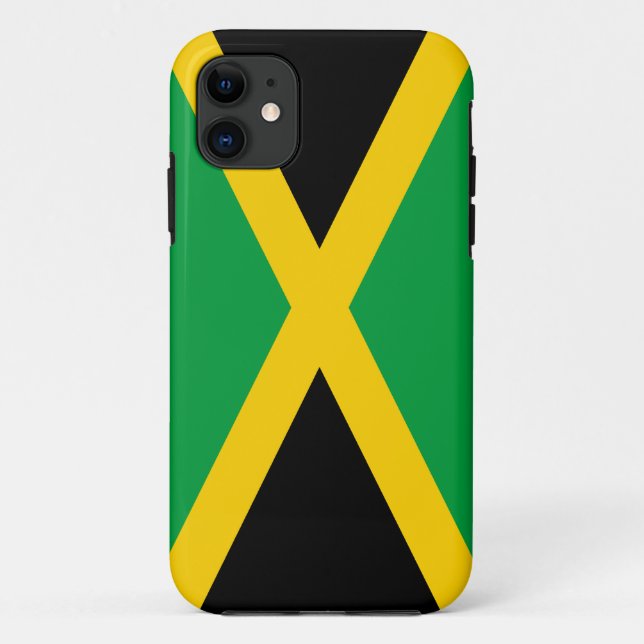 Jamaican Flag Case-Mate iPhone Case (Back)