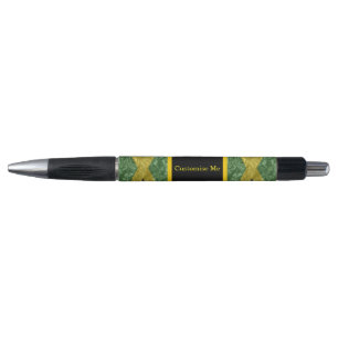 Jamaican Flag - Crinkled Pen