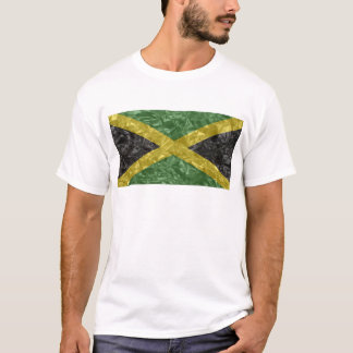 Jamaican Flag - Crinkled T-Shirt