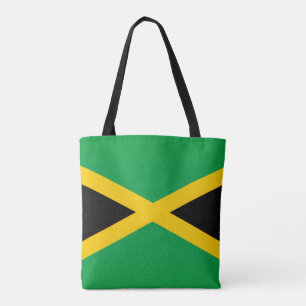 Jamaican Flag, Flag of Jamaica Tote Bag