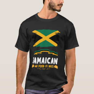Jamaican Flag Ideas For Kids & Jamaica Food Jamaic T-Shirt