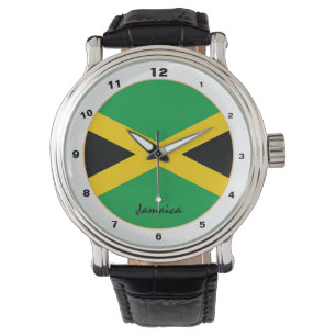 Jamaican Flag & Jamaica trendy fashion /design Watch