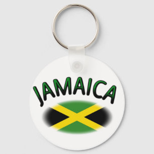 Jamaican Flag Keychain