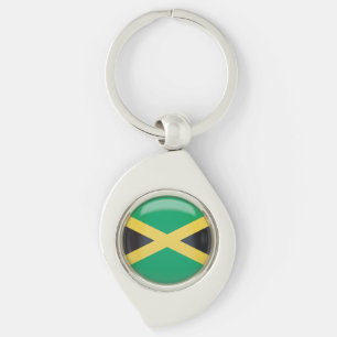 Jamaican Flag  Keychain