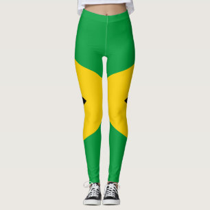 Jamaican Flag Leggings
