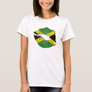Jamaican Flag Lips T-Shirt