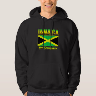 Jamaican Flag Of Jamaica Caribbean Island No Probl Hoodie
