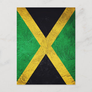 Jamaican Flag  Postcard