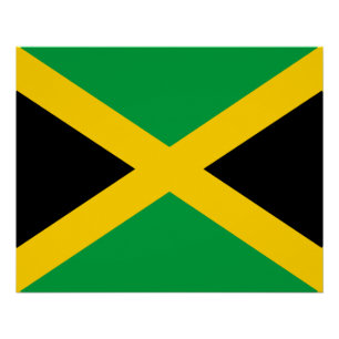 Jamaican Flag Poster
